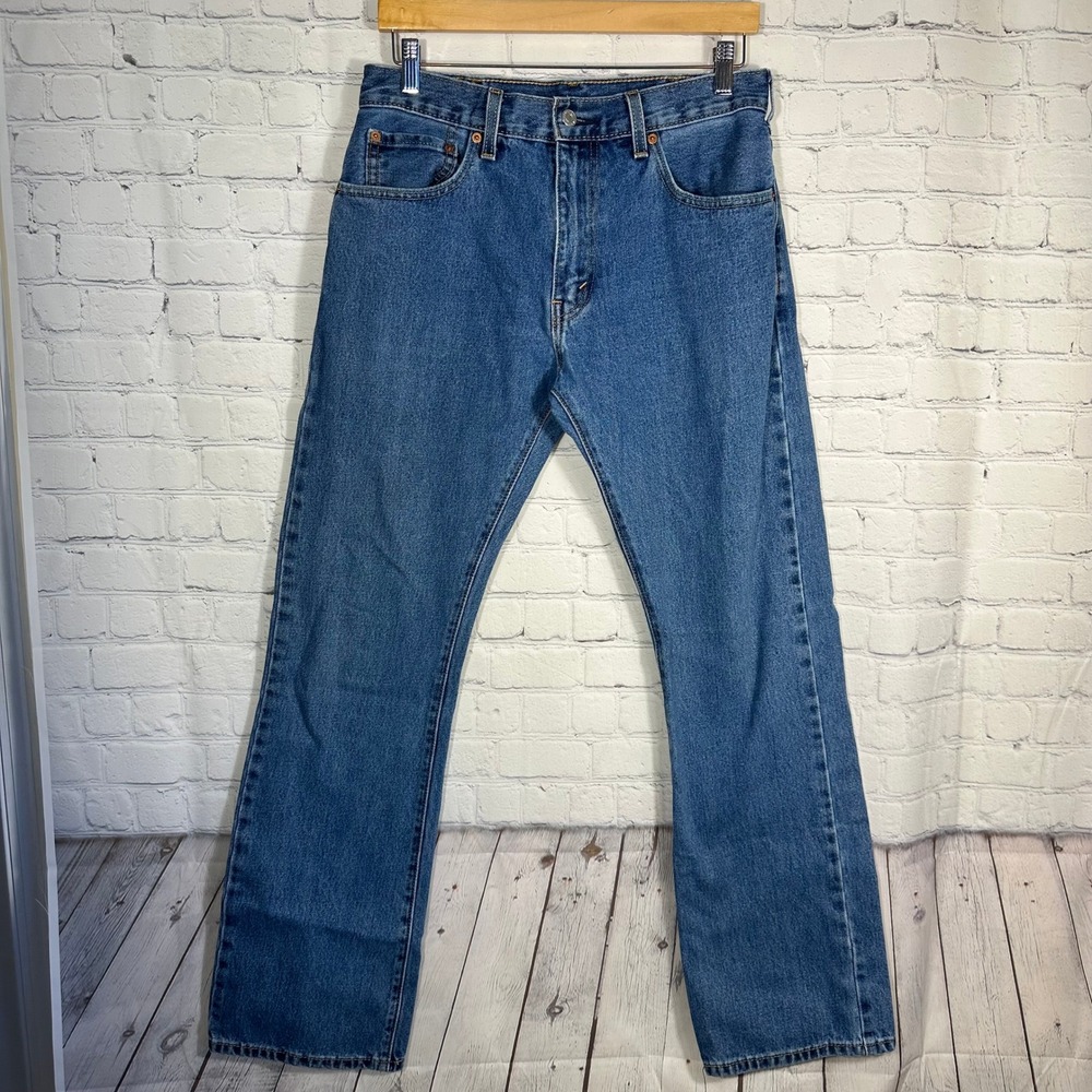 Levi's Men's Blue Bootcut Jeans